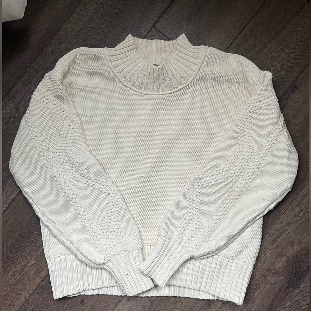 Everlane Cream Sweater